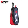 Sacos de golfe PGM saco masculino e feminino pequeno pacote de cintura magnética mochila mini bola pingente pode segurar duas bolas sob00 231102
