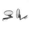 Interior Accessories 2 Set Of 4 Car Blind Spot Mirrors Side Convex Mirror Wide Angle Round Rear View