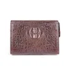 Wallets 2023 Wallet Holder Men Box Hands Bag Crocodile Leather With Money Clips 2155