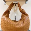 Cheap Store 90% Off Wholesale Handle Tote Designer Bags Handbags Woven Casual Large Soft genuine leather Capacity Hobo Ladies Knot Women Top Quality Luxury Brand 40cm