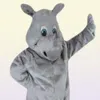 2020 Helt ny Rhino Mascot Costume Character Adult SZ 011098845