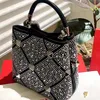 Designer Rhinestone Bucket Fashion shiny handbag HIGH QUALITY SMALL TOTE girls shoulder crossbody bag