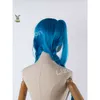 Lol Arcane Jinx Cosplay Perücken Haipin Kopfbedeckung Mädchen Frauen Halloween Karneval Cos Blau Twist Braid Haare Cosplay