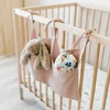 Storage Bags 1PC Portable Baby Crib Organizer Bed Hanging Bag For Essentials Diaper Cradle Bedding Set Caddy