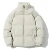 Donsparka's voor heren 2023 Winter gewatteerde parka Dikker warm mode streetwear losse jas mannelijk jeugd in vrouw bubble herfst casual oversize jas 231101