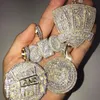 Чокеры 2023 Хип-Хоп Iced Out Полный Bling Цирконий Геометрия Начальные Буквы ABP Очаровательное Ожерелье Для Мужчин Модные Панк Ювелирные Изделия 231101