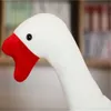 Long Leck White Goose Carton Plush Carnival Animal Cap for Adult and Children April Fools' Day Party Joke Tricky Funny Hat