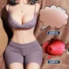 AA Designer Sex Doll Brinquedos Unissex Sólido Longo Amor Boneca Física Meio Corpo Invertido Nami Boneca Não Inflável Adulto Boneca Sexual Produtos Divertidos Masculinos