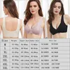 Soutien-gorge sous-vêtements sexy femmes push up pour plus la taille sans couture dentelle soutien-gorge avant clre sans fil rassembler brassière bralette 231102