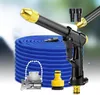 Garden Hoses High Quality Flexible Expandable Hose Pressure Nozzle Spraye Washer Gun Car Wash Water 231102