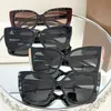 Lunettes de soleil surdimensionnées sacoche Chunky plaque cadre oeil de chat Style B 4393 femmes lunettes marque de mode Designer lunettes de soleil protection UV classique boîte d'origine