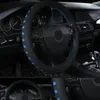 Steering Wheel Covers EVA Punching Car Cover Interior Decorative Protector Guards Universal Automotive Accessories Off Road 4x4 Truck