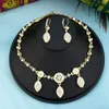 Pannband Solspicems Guldfärg Algeriet Hårkedja Bruden Bröllopsmycken Set Crystal Head Chain For Women Paine Chain Hair Jewelry 231102