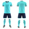 Overige sportartikelen 2023 Voetbalshirts Shorts Kit Voor Heren Jongens Meisjes Voetbalkleding Diy Uniform Zomer Training En Oefening Sportkleding Jersey 231102