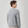 Мужские свитера CH Зимний простой пуловер Модный уличный дом для деловых поездок Длинный теплый свитер из хлопка с круглым вырезом 231102