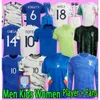 QQQ8 2023 Soccer Jerseys 23 24 Maglie da Calcio Verratti Chiesa Gnonto Football Shirt T Lorenzo Pinamonti Politano Men Kids Kit