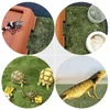 Декоративные цветы рептилия коврик для газона украшения гекковая ковер борода украшение откидывание животных террариум террариум змеи