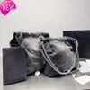 Channel 22 Denim Grand Shopping Bag Tote Travel Designer Femme Sling Body Sac à main le plus cher avec chaîne en argent Gabrielle QuilpG