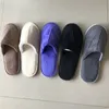 Hausschuhe 5 Paar Mix Farben Männer Frauen Einweg EL Baumwolle Home Travel SPA Gast Slipper Hospitality Slides Schuhe 231101