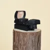Monóculos HD101 Compact RedGreen Dot Sight Brilho Ajustável Visando Reflexão Óptica Riflescope Tático Acessório de Caça 231101