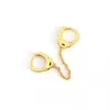 Hoop Earrings Summer Love Fashion Circle Ear Cuff Retractable For Women Gold Huggie Double Piercing Earring Drop