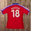 Qqq8 Retro 1996 Tschechisches Fußballtrikot Nedved Novoy Poborsky Frydek Kubik Berger Fußballtrikot Calcio Sport Classic 96