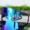 Outdoor Eyewear 3 Lens UV400 Men Women Sport Cycling Glasses Mountain Road Bike Racing Goggle MTB Bicycle Sunglasses Running Riding 231102