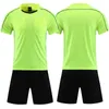 Andra idrottsartiklar Pofessionell fotbollsdomare Uniform Custom Men Turndown Soccer Shirts Adult Jerseys Training Clothes 231102
