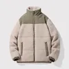 양면 드레싱 스웨이드 디자이너 Winter Down Jacket 여성 Lambhair Parkas Salzman France Paris Luxury Man Hooded 퍼프 겉옷 코트