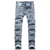 Jeans masculinos A116 Moda 2023 Pista Luxo Design Europeu Roupas Estilo Festa