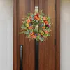 Decoratieve bloemen Thanksgiving herfstkrans herfst oogst pompoen voordeur voor thuis veranda muur vakantie