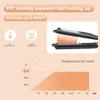 Curling Irons Professional Hair Curler Automatisk korrugerad platt järnstrånare Curly Corn Clip Waver för Dropship 231101