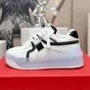 2023 mode Paar Dicke Sohle Schuhe Frühling Sommer Neue Mixed Farbe Lace Up Sneaker Unisex Komfort Freizeit Echtes Leder Casual schuh