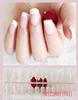 Timeless Classic French Nails Art Manicure Tan Artificial Nail Collection Finished Full Cover Fingernail Tips Patch4992305