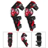 Armbåge knäskydd röd motocross knäskydd motorcykel knäskydd moto skydd motocross utrustning motorcykel knäskydd säkerhet vakter 231101