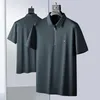 Herren T-Shirts Ankunft Mode Reißverschluss Revers Kurzarm mit vergrößertem T-Shirt Plus Größe XL 2XL 3XL 4XL 5XL 6XL 7XL