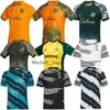 Qqqq8 2022 Wallabies Indigenous Gold Australian Rugby Fiji Wallaroos Kangaroos First Nations 22 23 Alle nationale teams Shirtmaat S-5xl