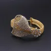 Set di gioielli da sposa CYNTHIA Set di gioielli nigeriani di lusso Dubai per le donne Set di anelli per braccialetti con orecchini color oro da sposa da sposa 231101