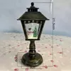 Stringhe Lampada quadrata retrò Babbo Natale Luce notturna Natale LED Luci del vento Ornamenti per l'albero Decorazione della casa Regalo