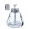 Nail Gel Glass Bottle Pump Polish Remover Push Down Dispenser Empty Press Liquid Containers