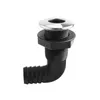 Alle terreinwielen Waterafvoer SCUPPER CONNECTOR NYLON SLANDKOPPELING Outlet via Hull Bilge Vent Accessoires Marine Yacht Sail Hardware