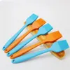 Baking Tools (3pcs/lot) Big Size High Quality Integral Style Soft Silicone Brush BBQ Oil Seasoning Brushes Decoration DIY Pastry