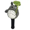 Autres produits de golf Couvre-tête de pilote de golf en peluche, club de golf 460cc Totoro, couverture en bois DR FW, cadeau mignon 231101