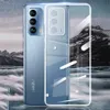 Original kameralinsskyddstelefonfodral för Meizu 18 18S pro 18x mjuk TPU Clear Silicone Mobile Back Cover Meizu18 18Pro S X