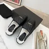 Designer slippers Winter women's cotton drag warm leather chanelliness designer shoes luxury sandal plush fuzzy channellace-up