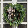 Decoratieve bloemendraad voor Kerstmis en naalden Simulatiekrans Boheemse wind 15,74 in buitenbogen