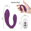 Erwachsene Spielzeug Weibliche Drahtlose Fernbedienung Vibrator Klitoris Stimulator G-Punkt Dual Motor Tragbarer Dildo Vibrator Stille Sex Spielzeug 231101