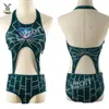 Anime jojo tuhaf macera taş okyanus kostümü jolyne cujoh kujo cosplay mayo kadınlar seksi bodysuit cosplay