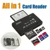 All-in-1 Portable All in One Mini Card Reader Multi in 1 USB 2.0 Memory Card Reader