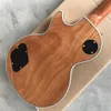 Custom shop, fabriqué en Chine, guitare électrique de haute qualité, guitare jaune, matériel chromé, incrusté d'ormeau, livraison gratuite